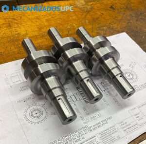 Mecanizados UPC — real part / workshop photo