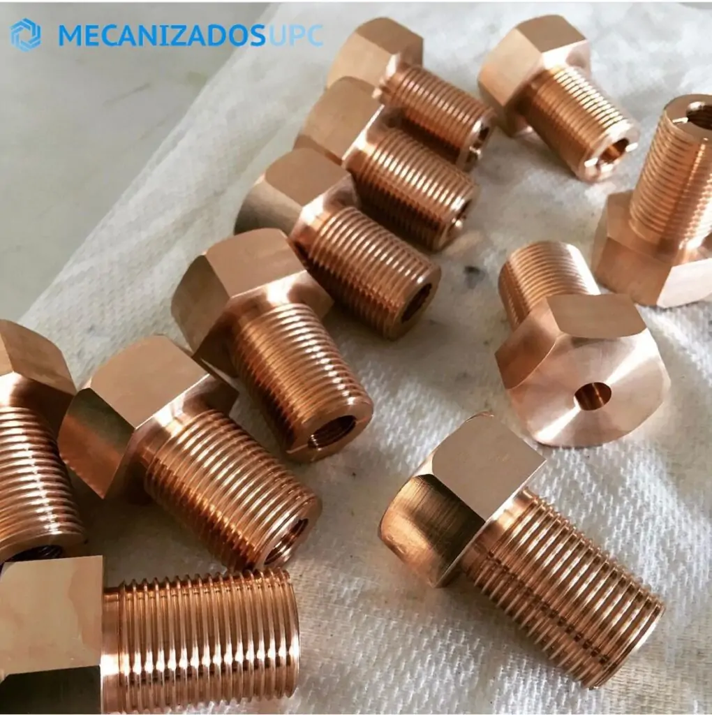 Mecanizados UPC — real part / workshop photo