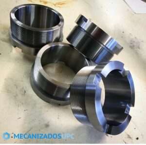 Mecanizados UPC — real part / workshop photo