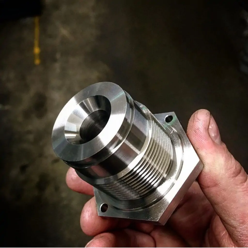 Mecanizados UPC — real part / workshop photo
